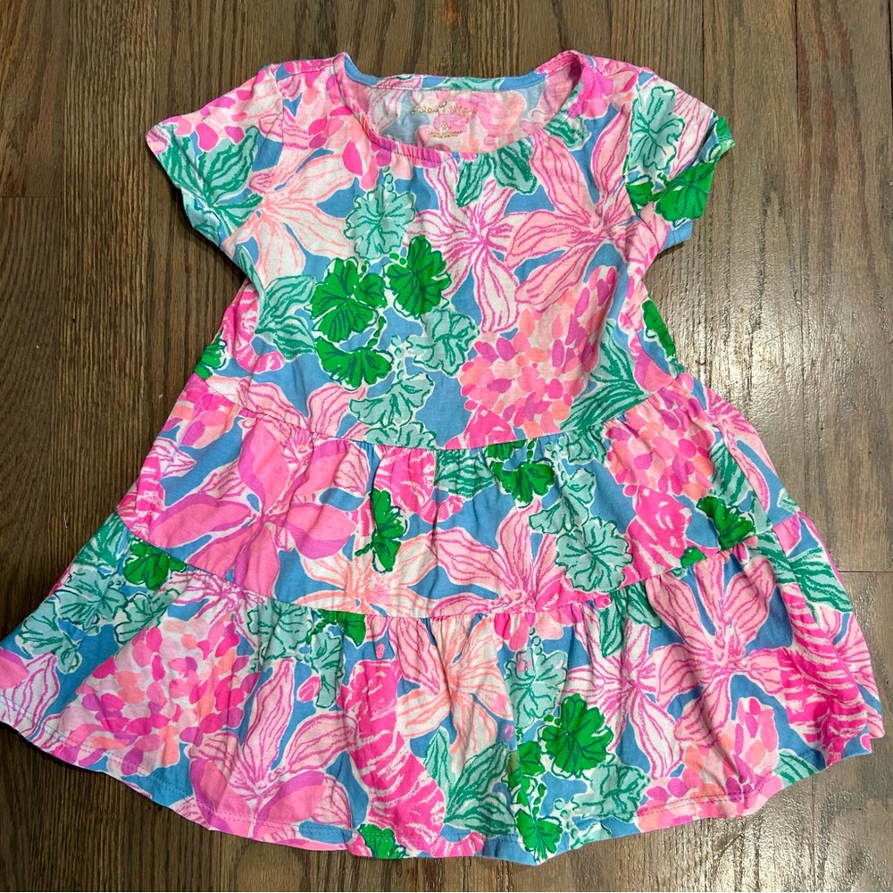 Lilly Pulitzer Pink and Blue Dress